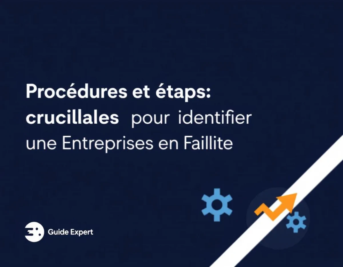 Guide Expert : Procédures et Étapes Cruciales pour Identifier une Entreprise en Faillite