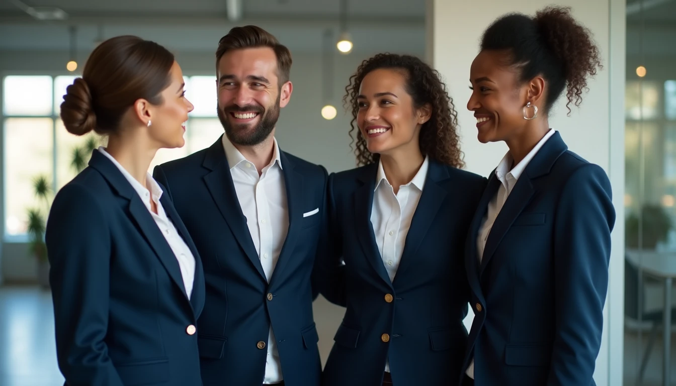 Vêtements de travail : booster la cohésion d'équipe en un clin d'œil